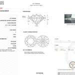 igi certificate round diamond