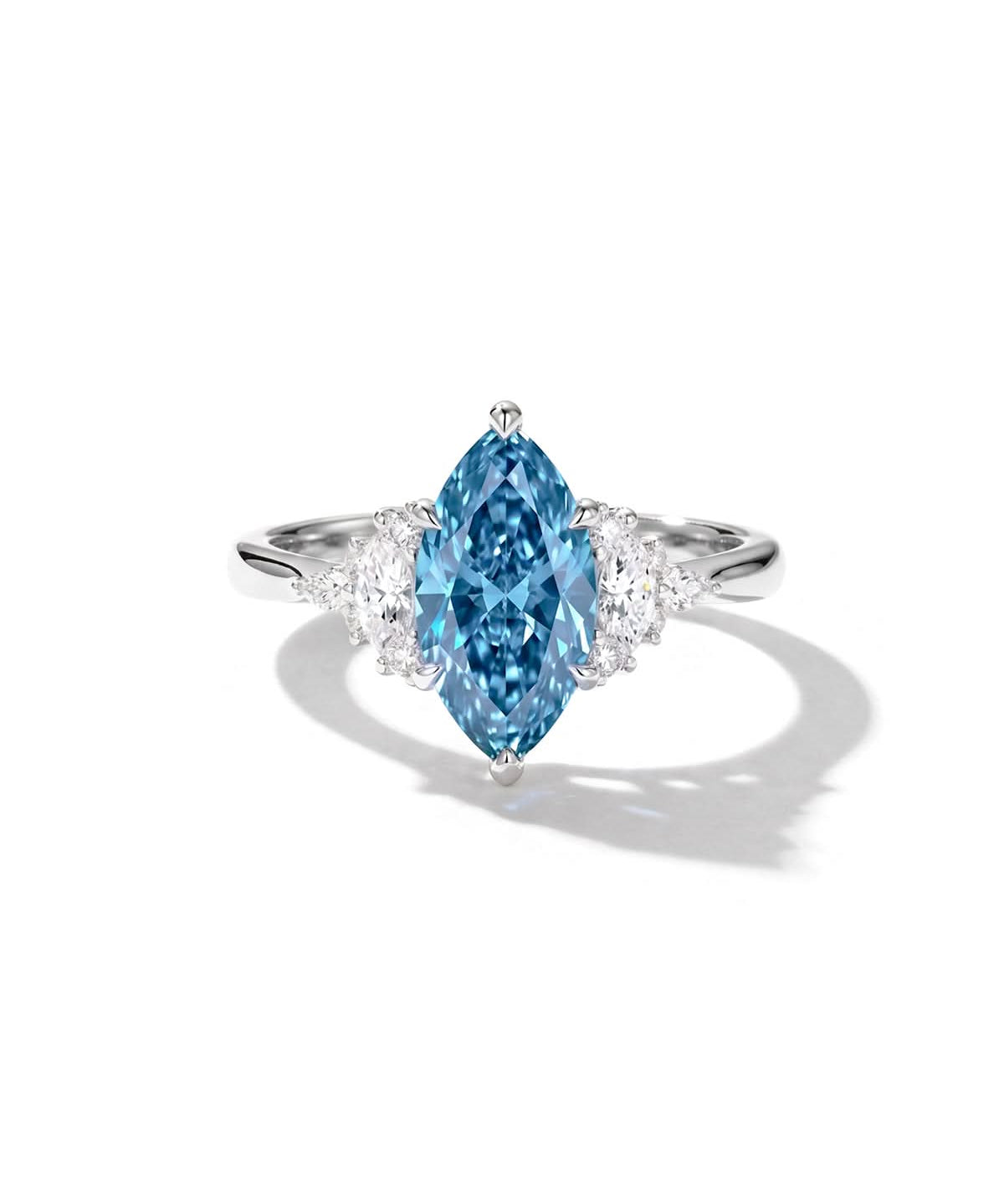 Infinite Blue Diamond Marissa - PBD Engagement Rings