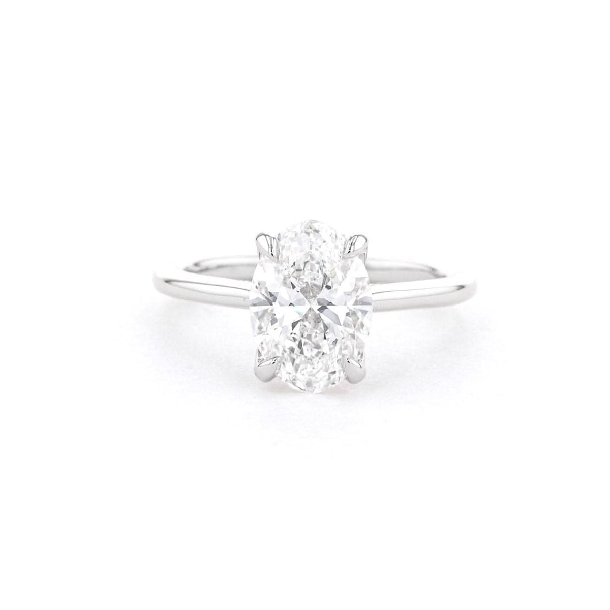 Isabela Oval High Polish - PBD Engagement Rings