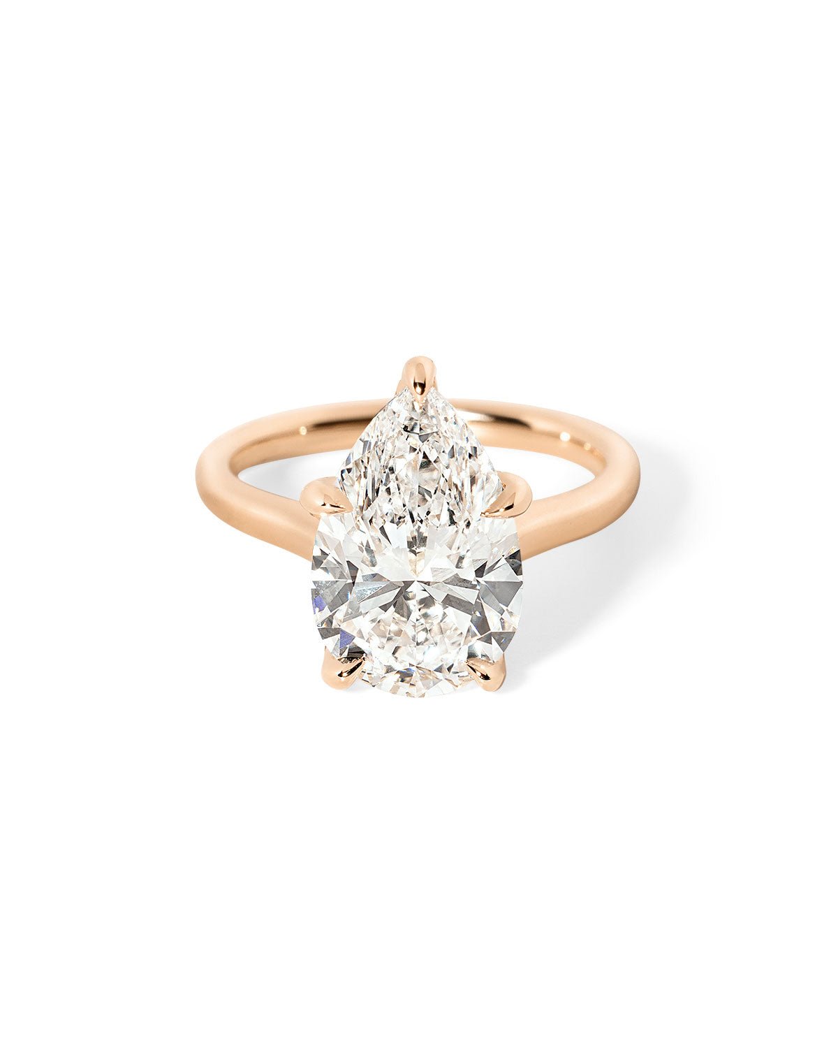 Isabela Pear High Polish - PBD Engagement Rings