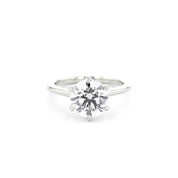 Isabela Round High Polish - PBD Engagement Rings