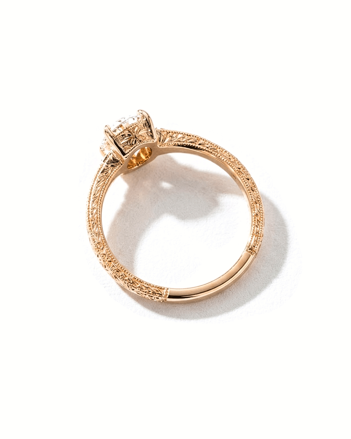 Isla Oval Hand Engraved Ring