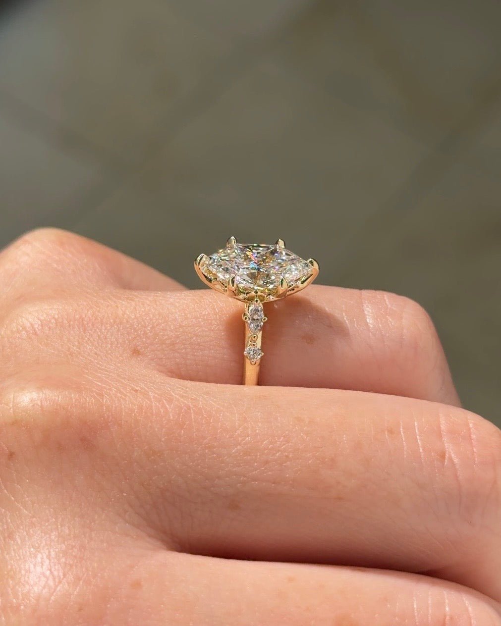 Jillian Dutch Marquise - PBD Engagement Rings