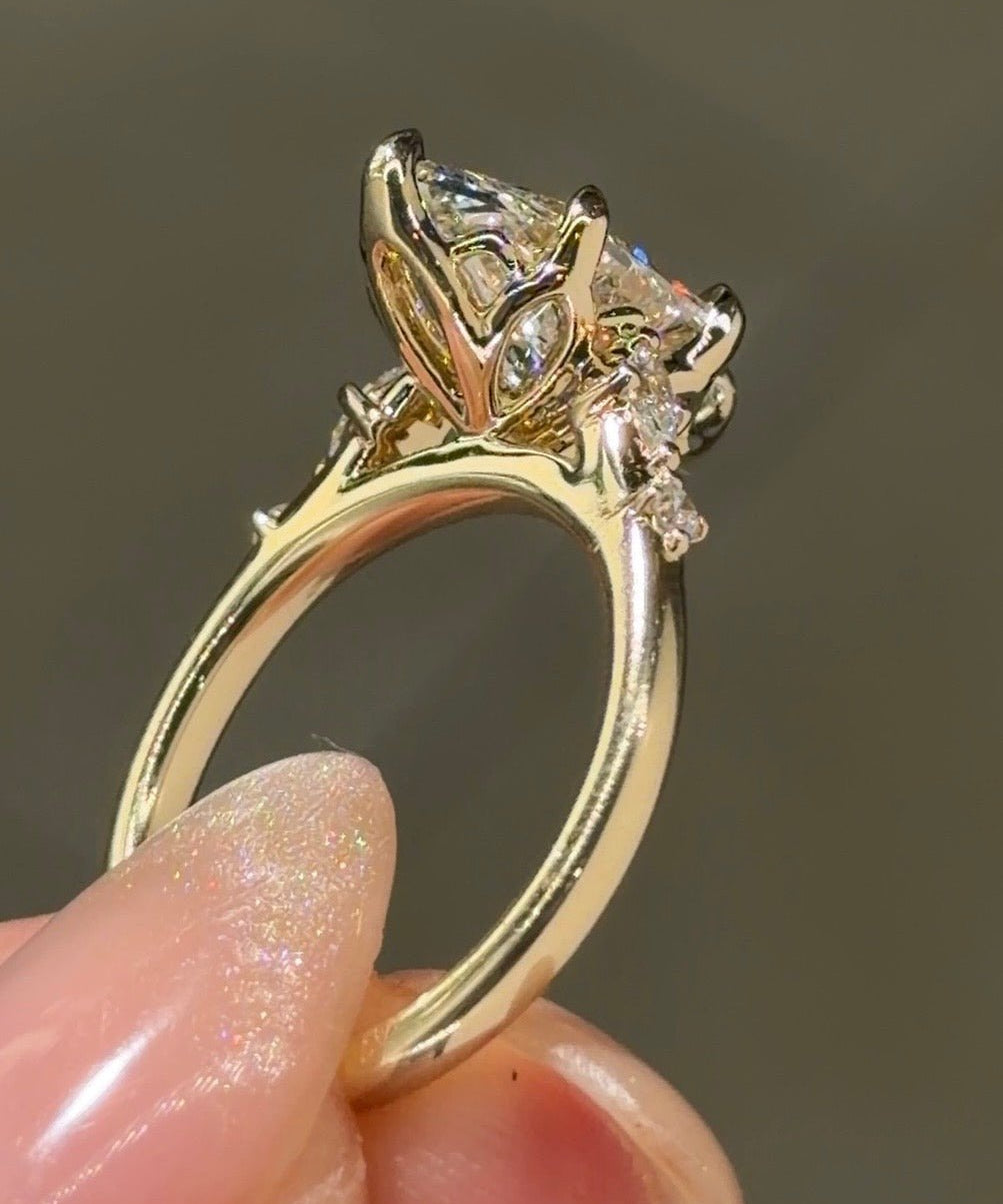 Jillian Dutch Marquise - PBD Engagement Rings