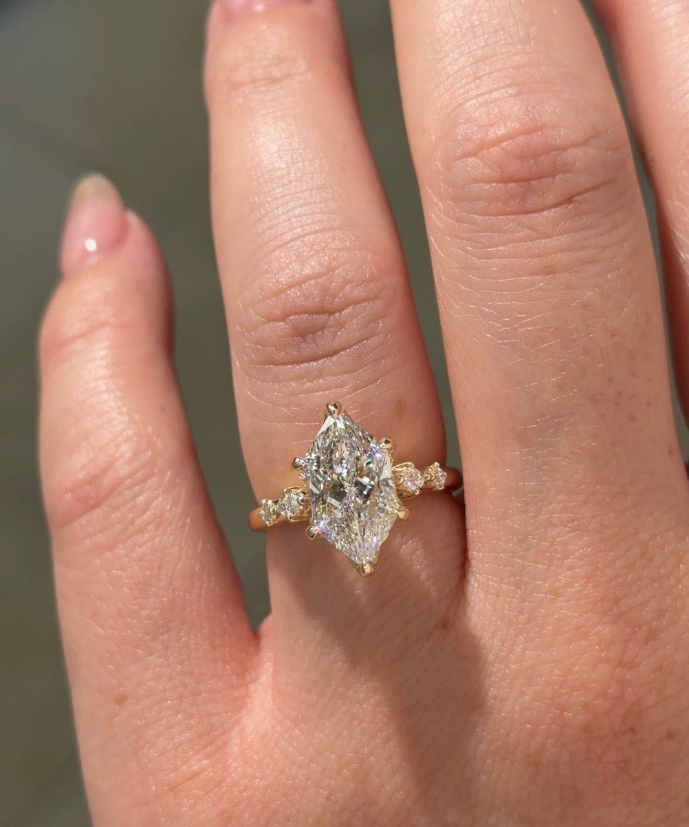 Jillian Dutch Marquise - PBD Engagement Rings