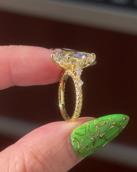 Custom engagement ring designed by Princess Bride Diamonds