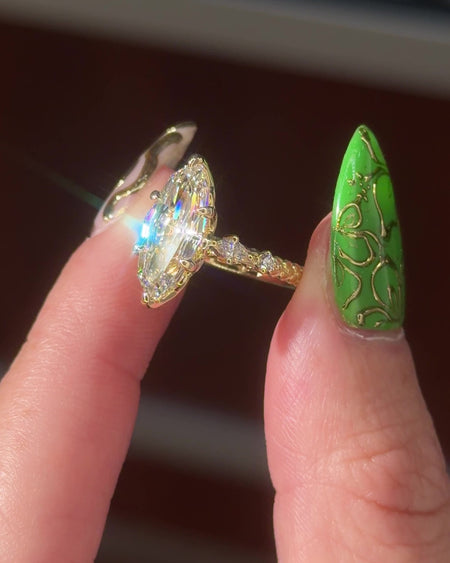 Custom engagement ring designed by Princess Bride Diamonds