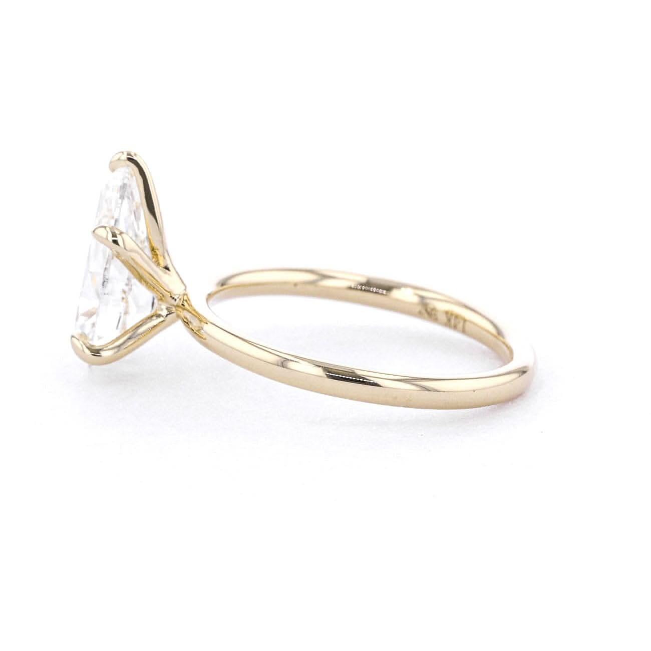 Juliette Pear High Polish - PBD Engagement Rings