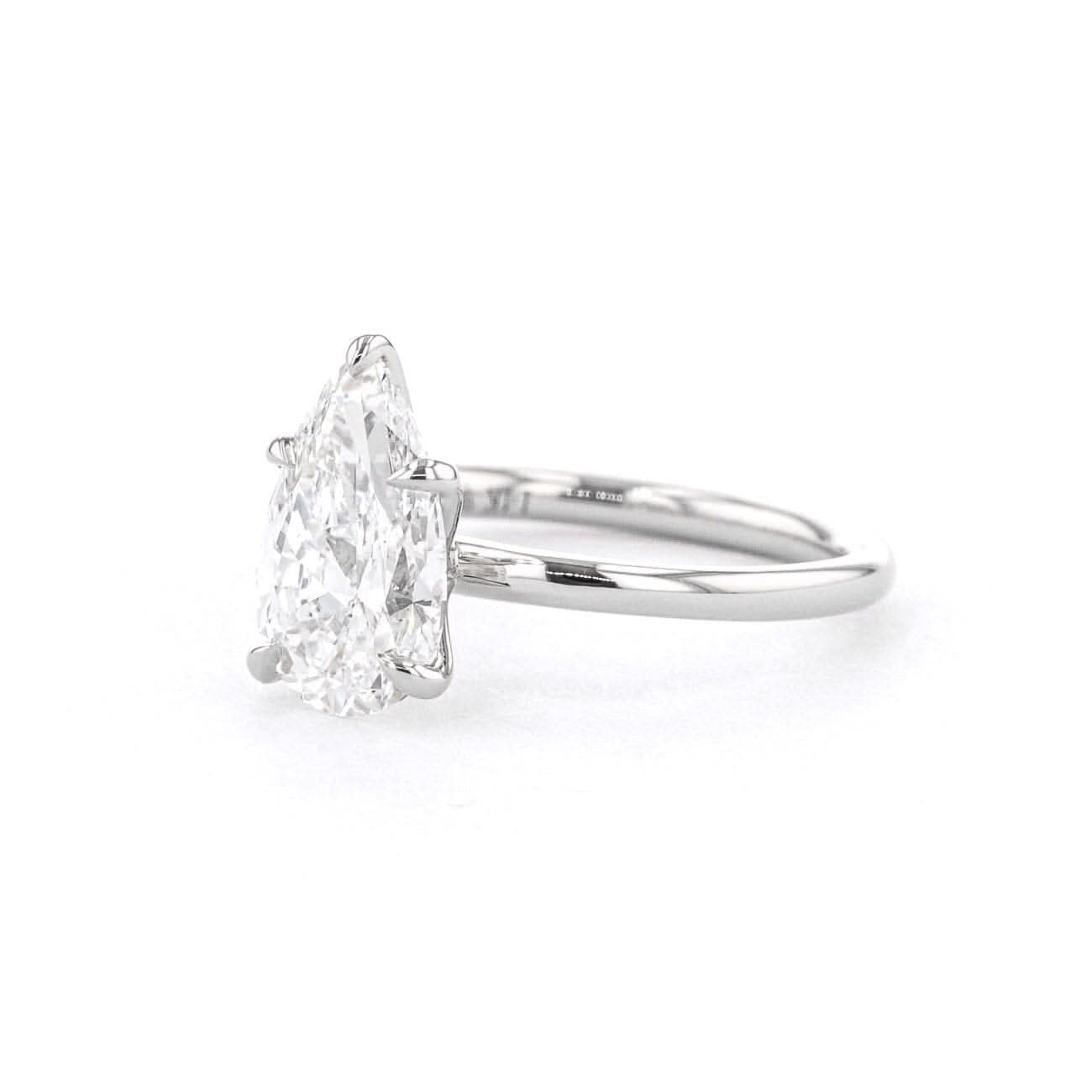 Juliette Pear High Polish - PBD Engagement Rings