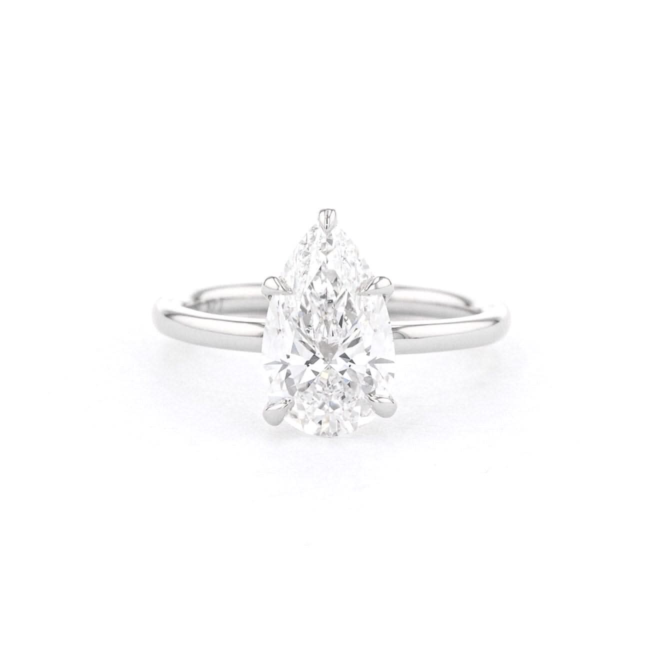 Juliette Pear High Polish - PBD Engagement Rings