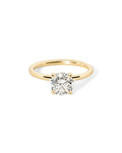Juliette Round High Polish - PBD Engagement Rings