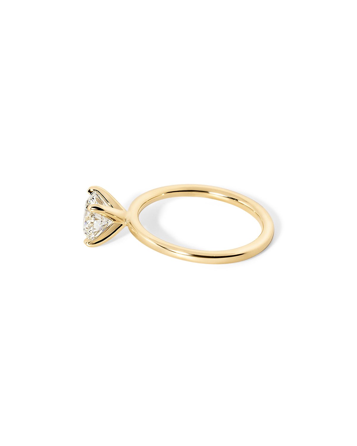 Juliette Round High Polish - PBD Engagement Rings