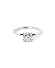 Juliette Round High Polish - PBD Engagement Rings