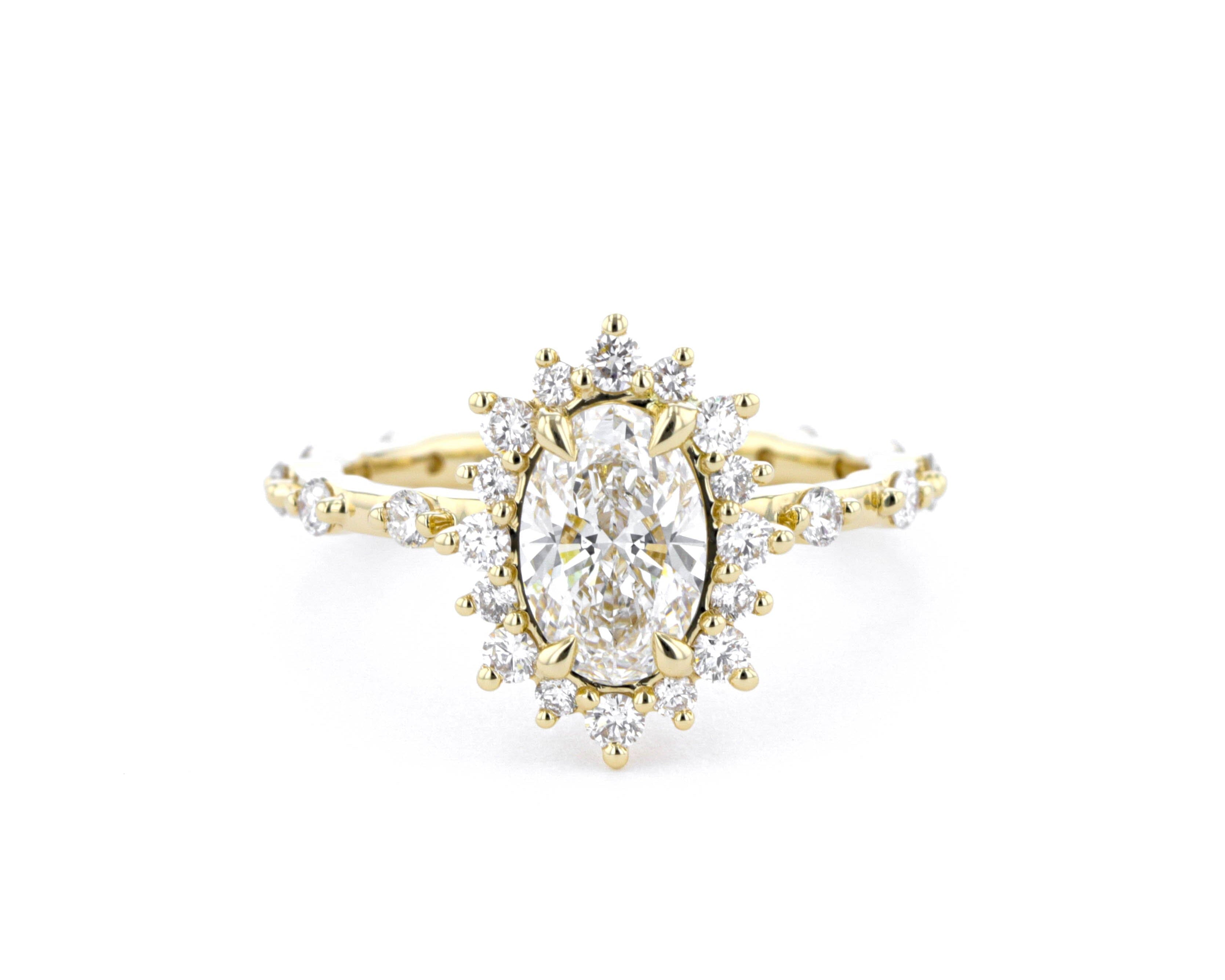Kaia Oval Engagement Rings Princess Bride Diamonds 