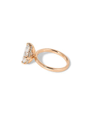 Kayla Compass Oval High Polish - PBD Engagement Rings