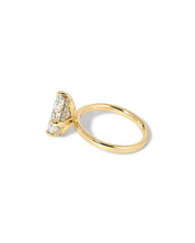 Kayla Compass Oval High Polish - PBD Engagement Rings