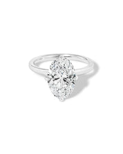 Kayla Compass Oval High Polish - PBD Engagement Rings