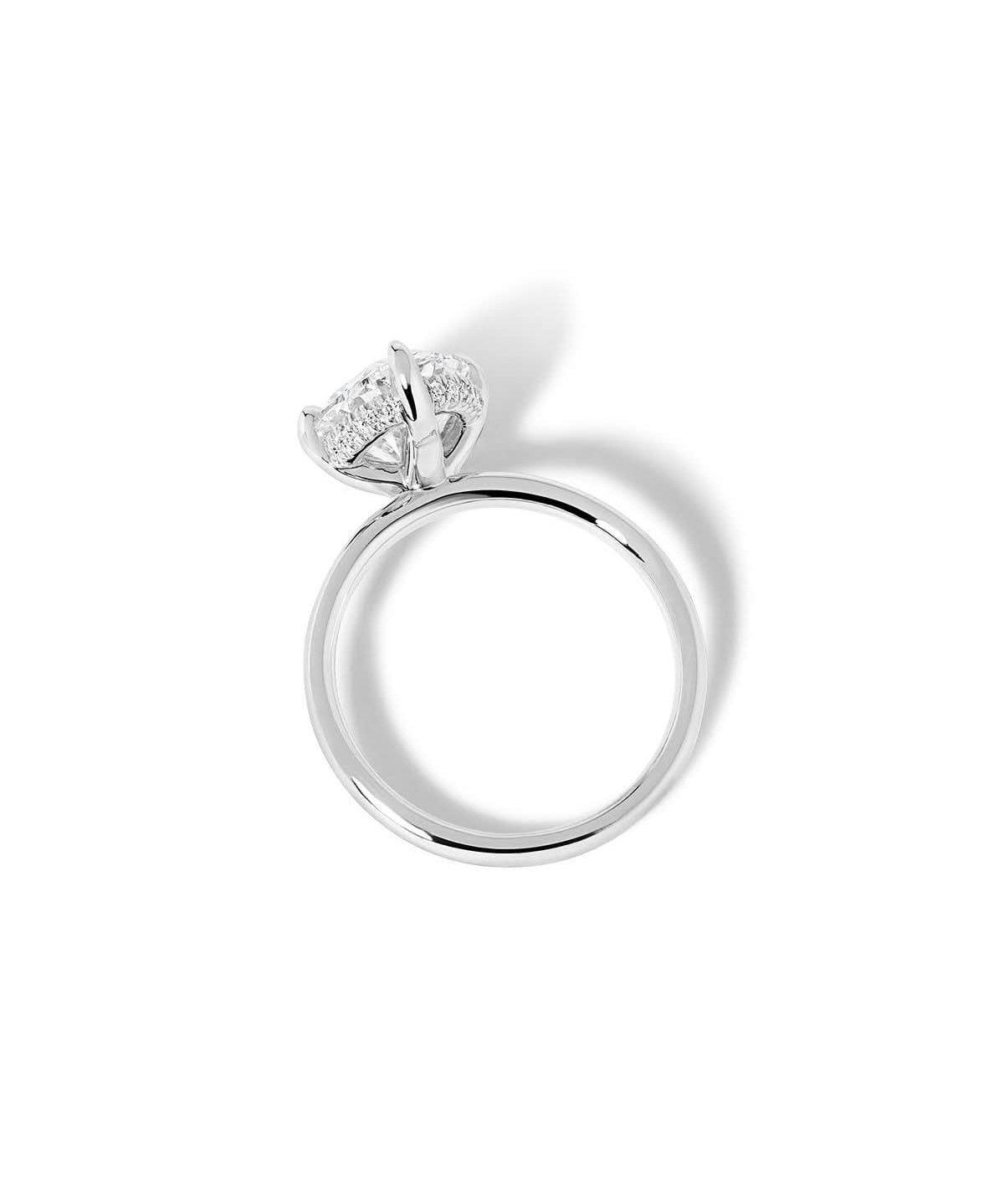 Kayla Compass Oval High Polish - PBD Engagement Rings