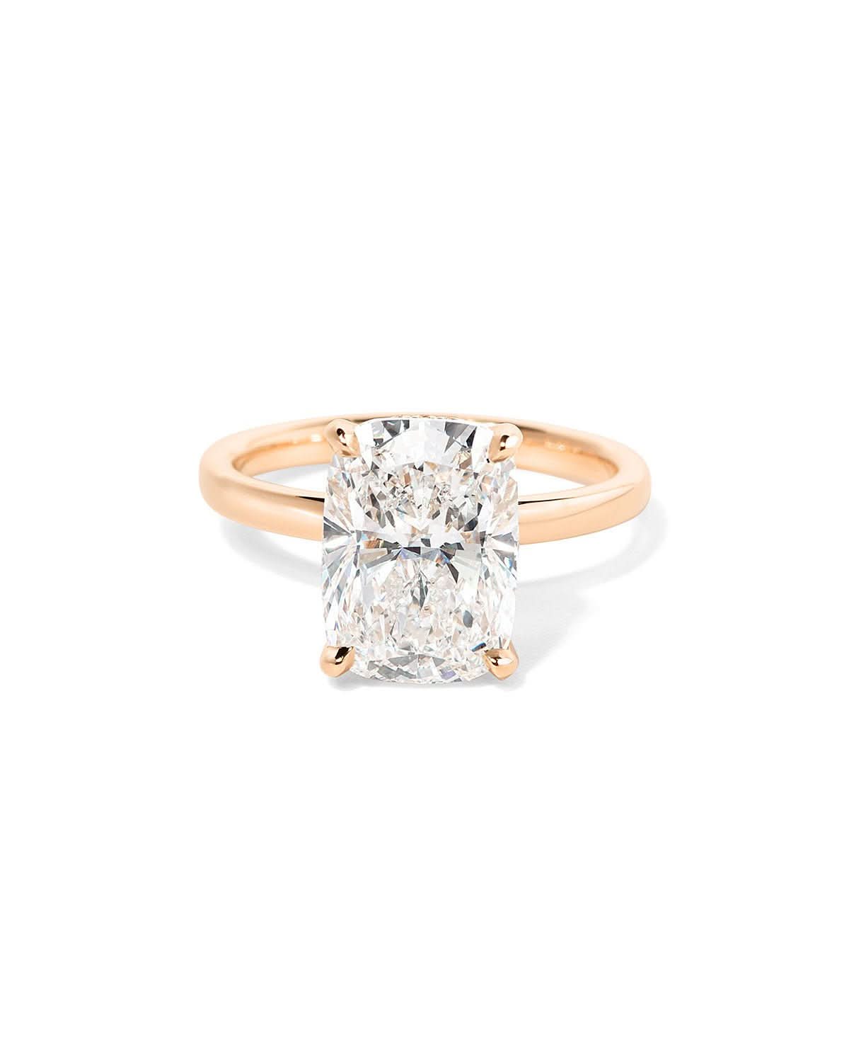 Kayla Cushion High Polish - PBD Engagement Rings