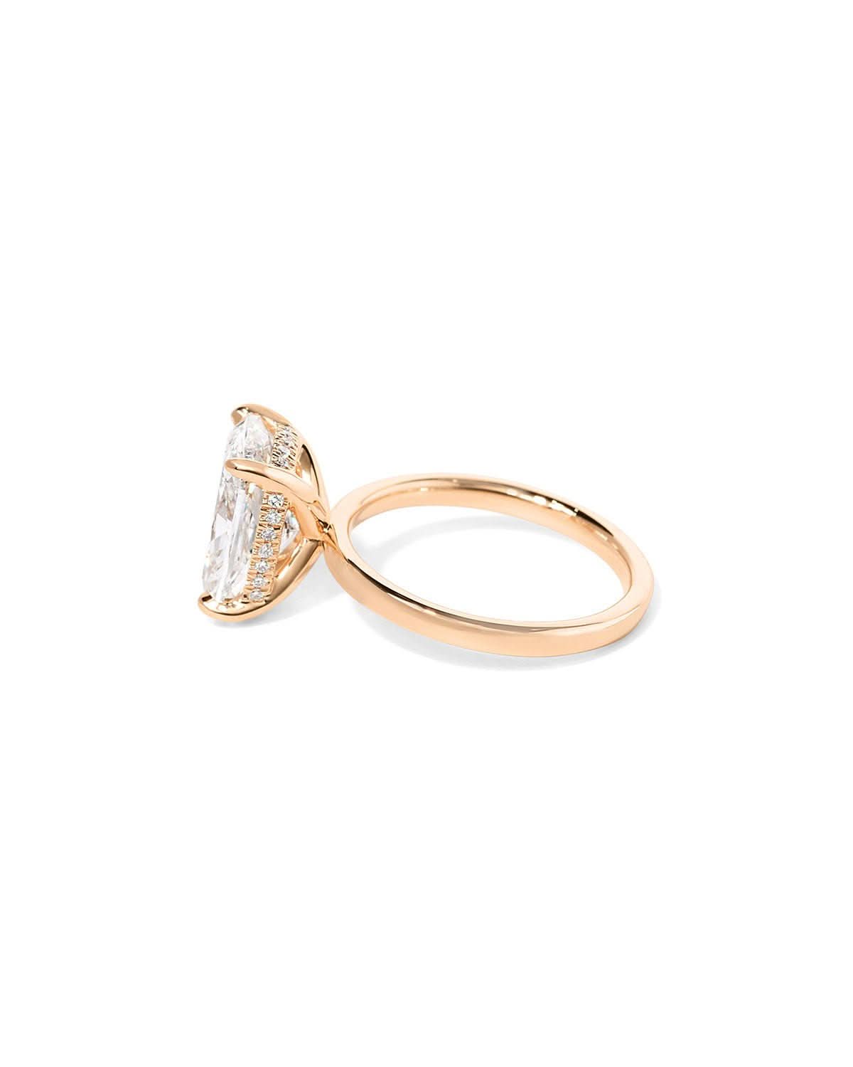 Kayla Cushion High Polish - PBD Engagement Rings