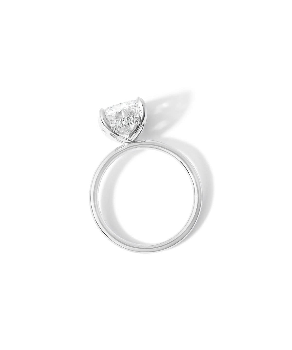 Kayla Cushion High Polish - PBD Engagement Rings