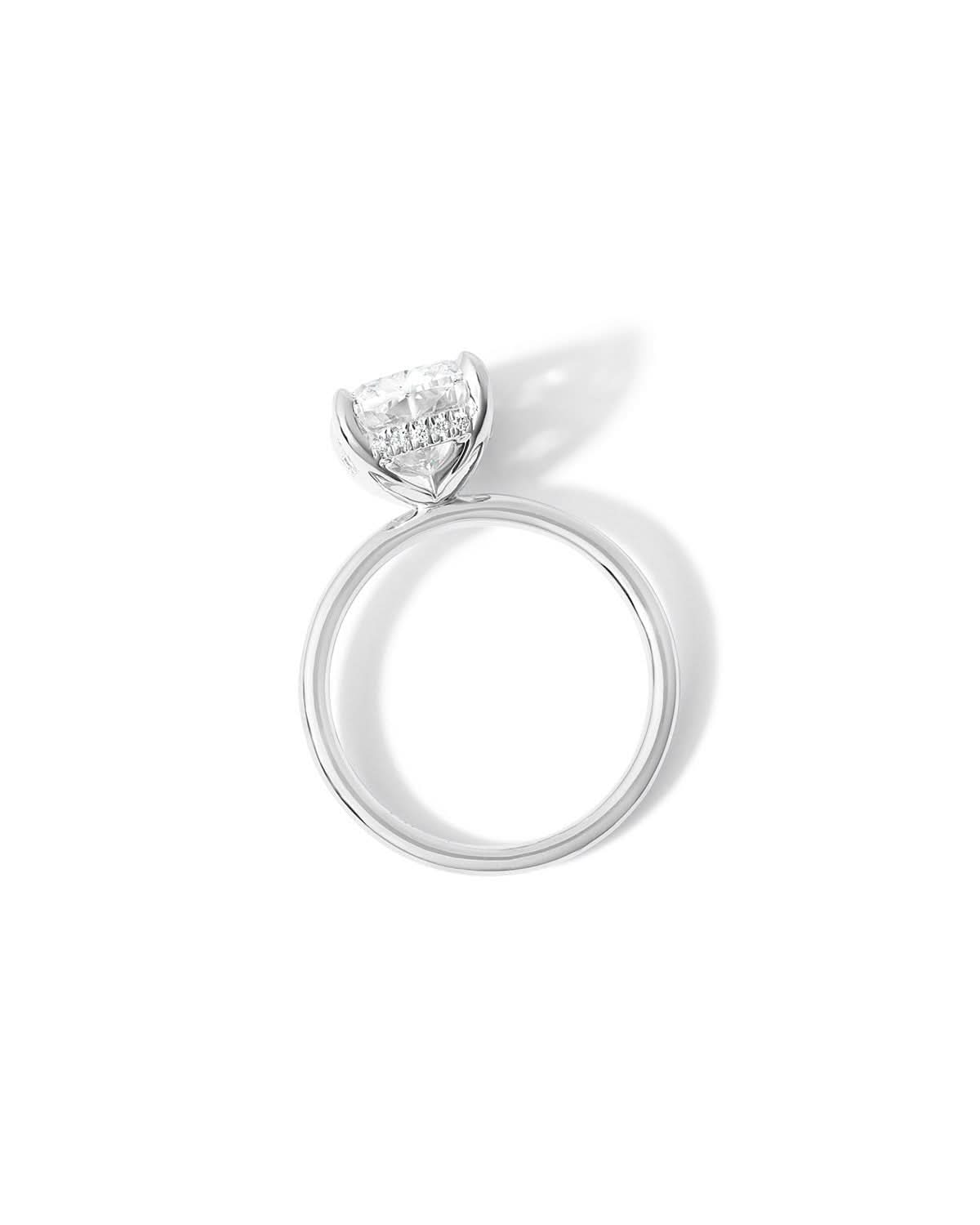 Kayla Cushion High Polish - PBD Engagement Rings