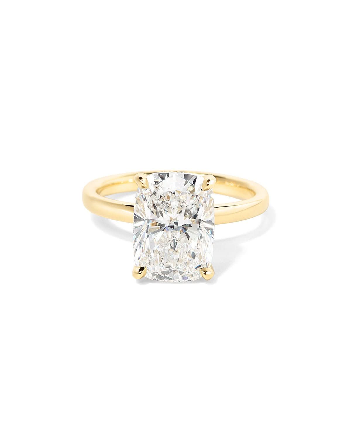 Kayla Cushion High Polish - PBD Engagement Rings