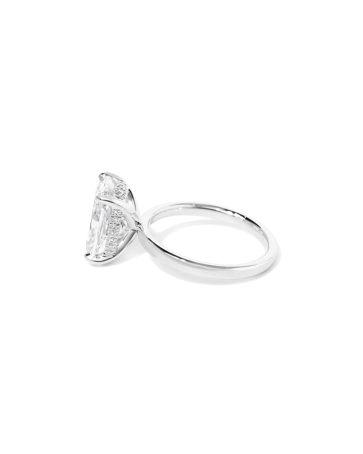 Kayla Cushion High Polish - PBD Engagement Rings