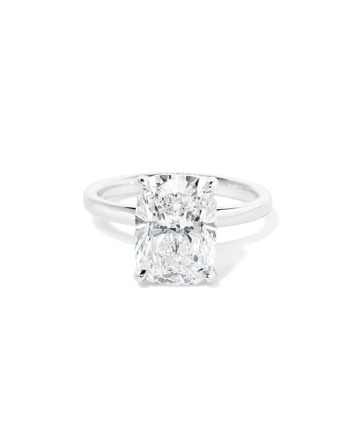 Kayla Cushion High Polish - PBD Engagement Rings