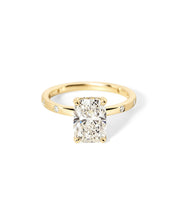 Kayla Inlay Cushion - PBD Engagement Rings