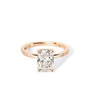 Kayla Inlay Cushion - PBD Engagement Rings