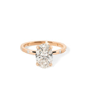Kayla Inlay Oval - PBD Engagement Rings