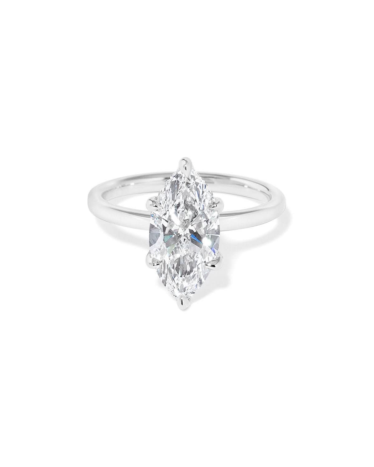 Kayla Marquise High Polish - PBD Engagement Rings