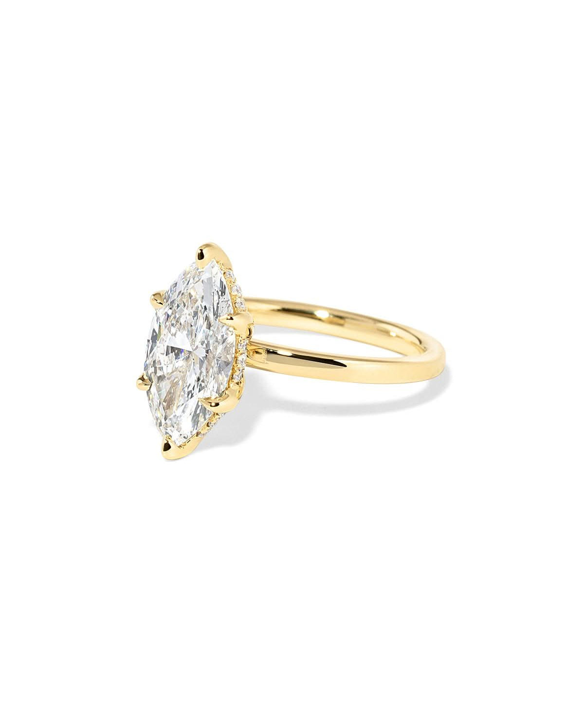 Kayla Marquise High Polish - PBD Engagement Rings