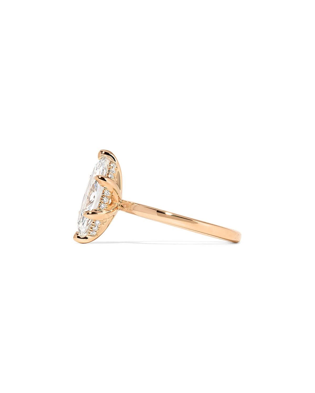 Kayla Marquise High Polish - PBD Engagement Rings