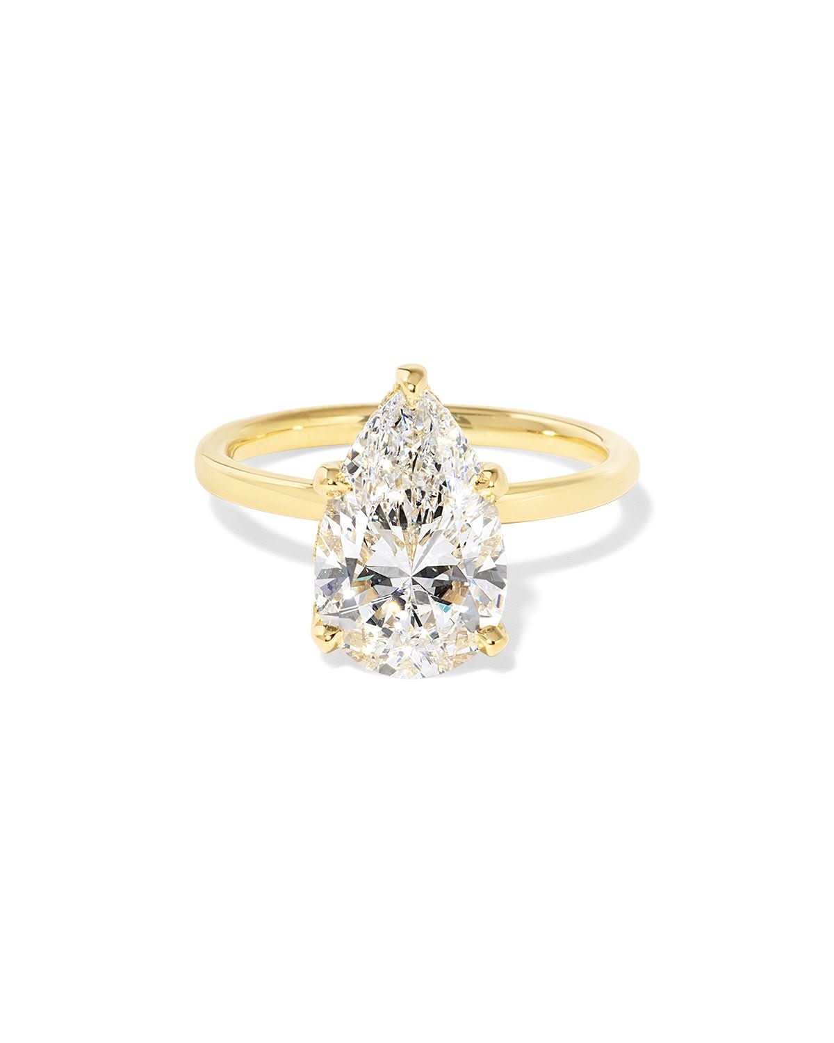 Kayla Pear High Polish - PBD Engagement Rings