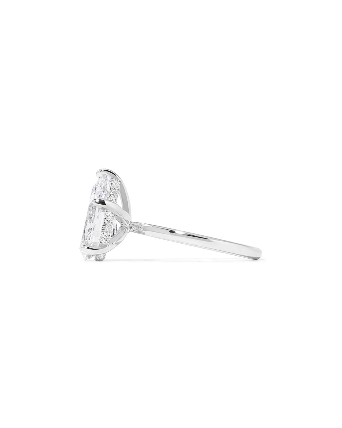 Kayla Pear High Polish - PBD Engagement Rings