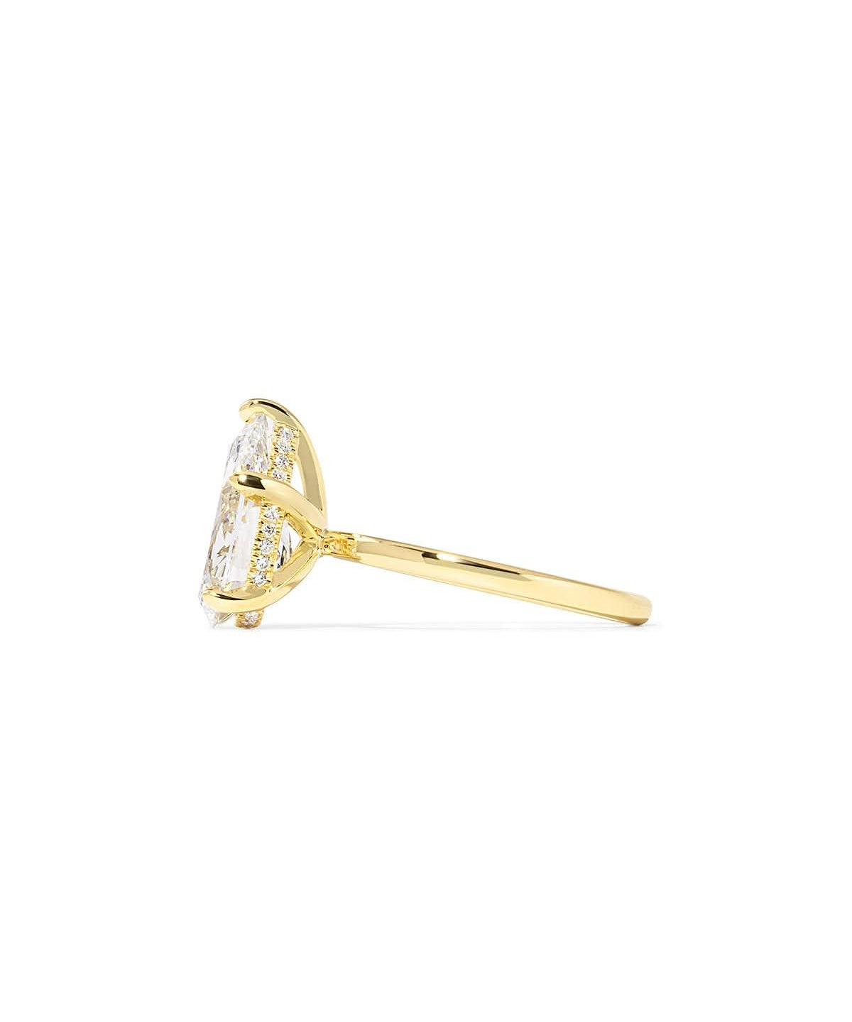 Kayla Pear High Polish - PBD Engagement Rings