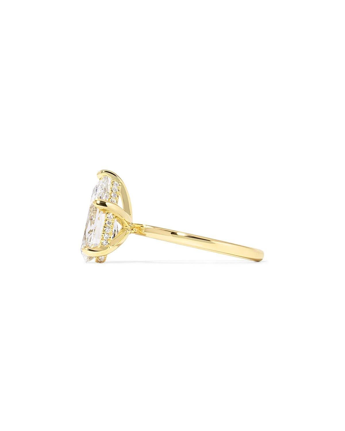 Kayla Pear High Polish - PBD Engagement Rings