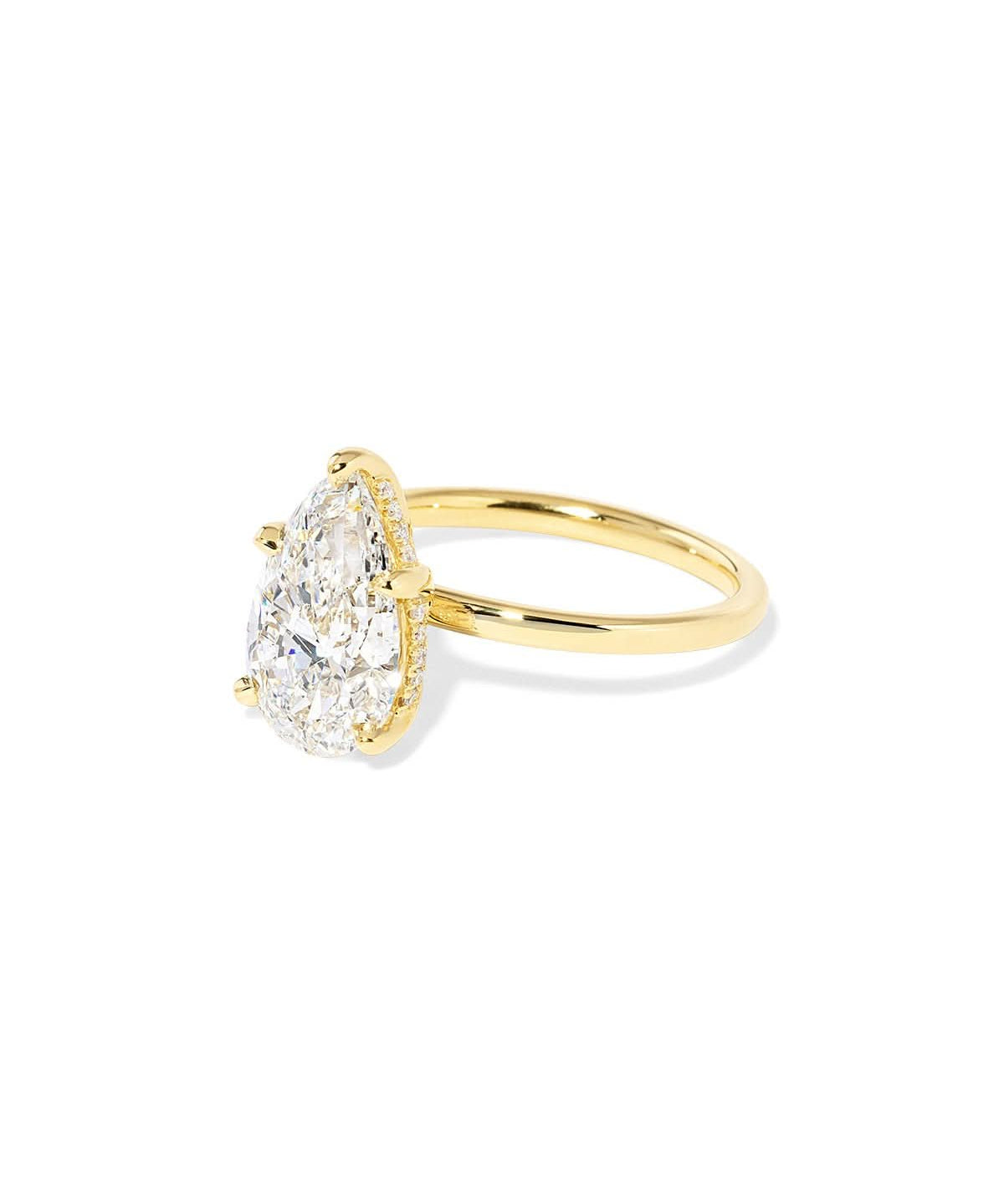 Kayla Pear High Polish - PBD Engagement Rings