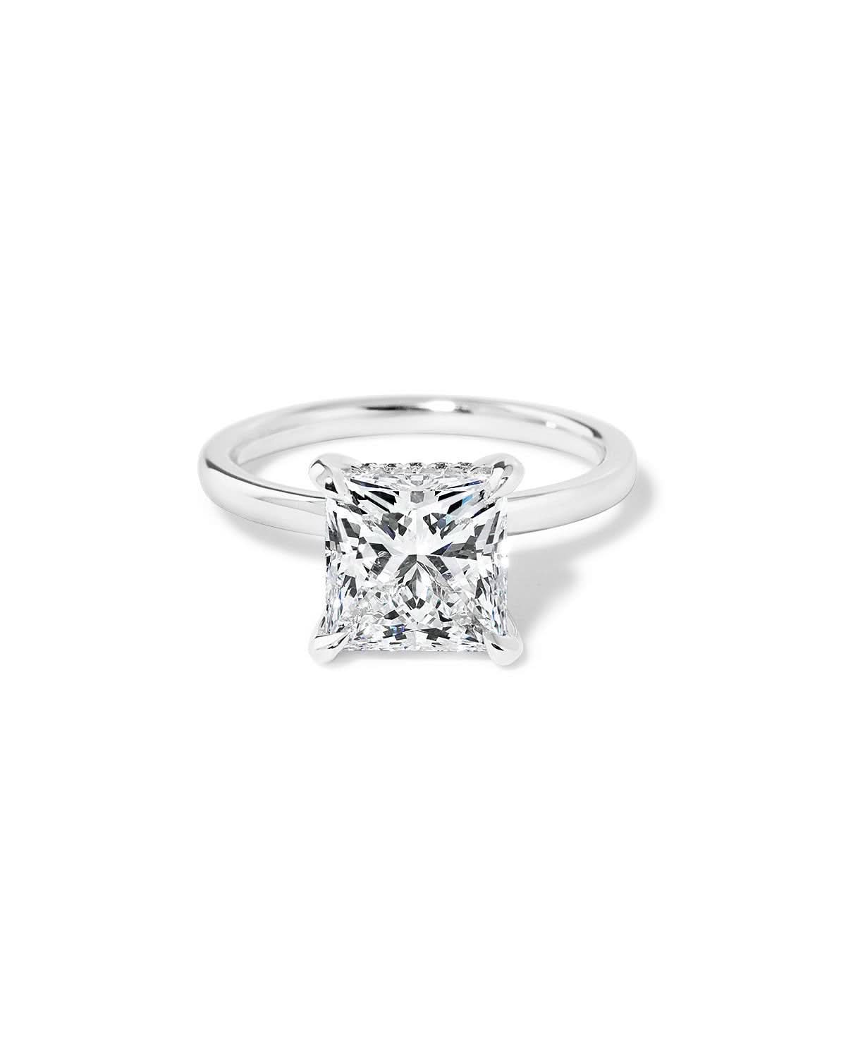 Kayla Princess High Polish - PBD Engagement Rings