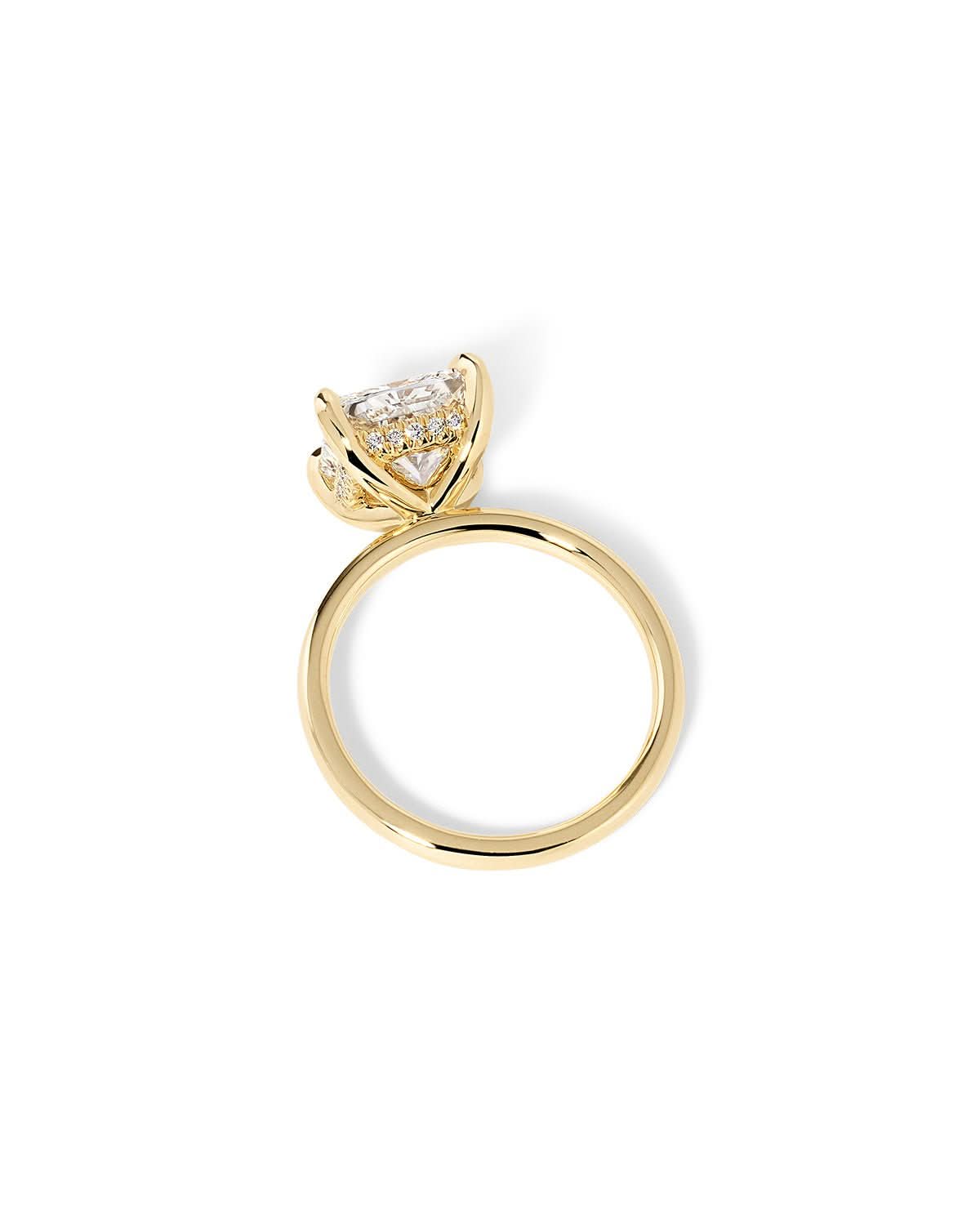 Kayla Princess High Polish - PBD Engagement Rings