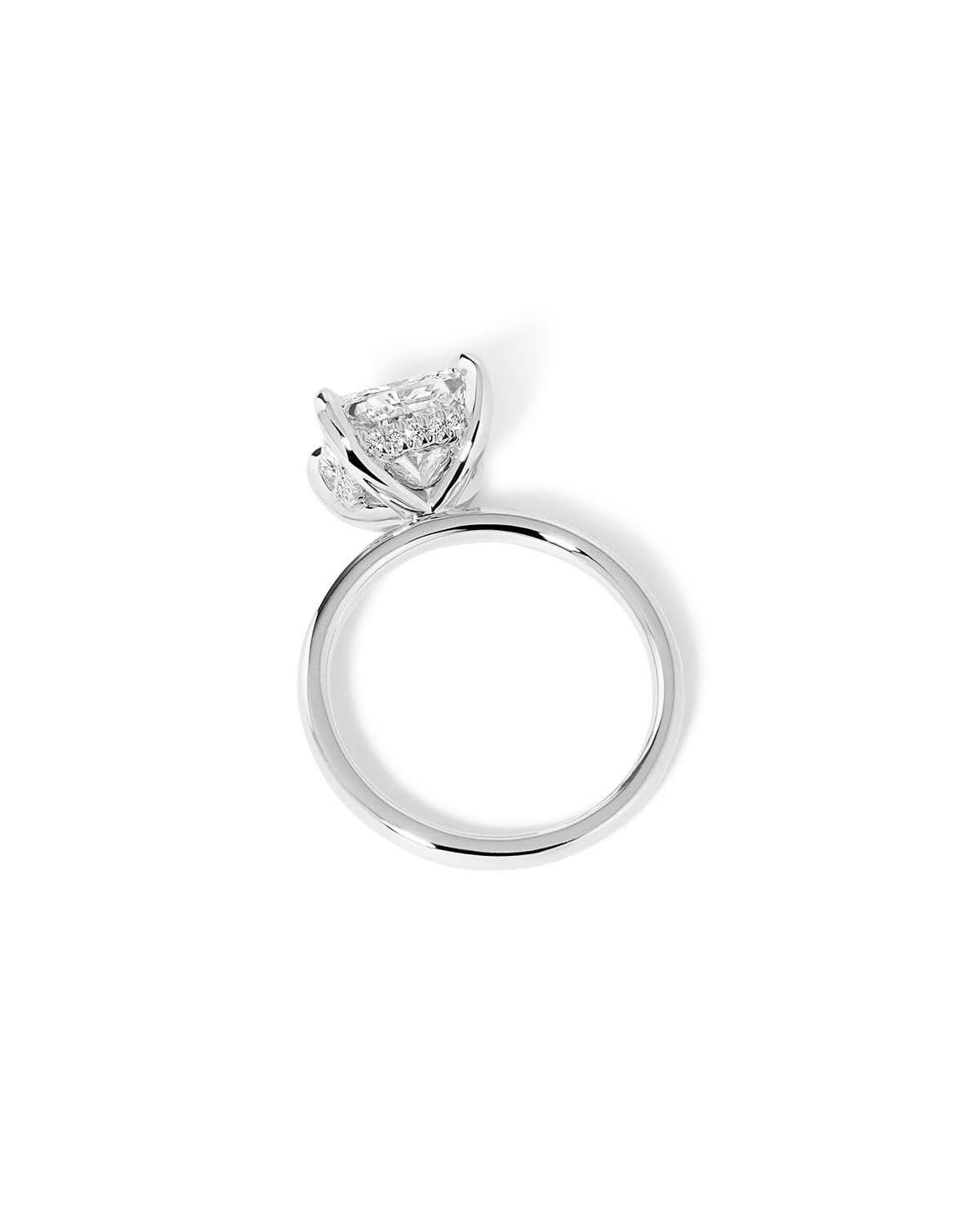 Kayla Princess High Polish - PBD Engagement Rings