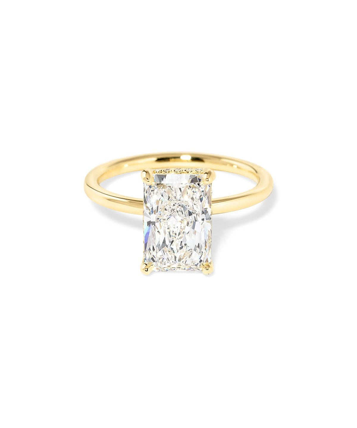 Kayla Radiant High Polish - PBD Engagement Rings