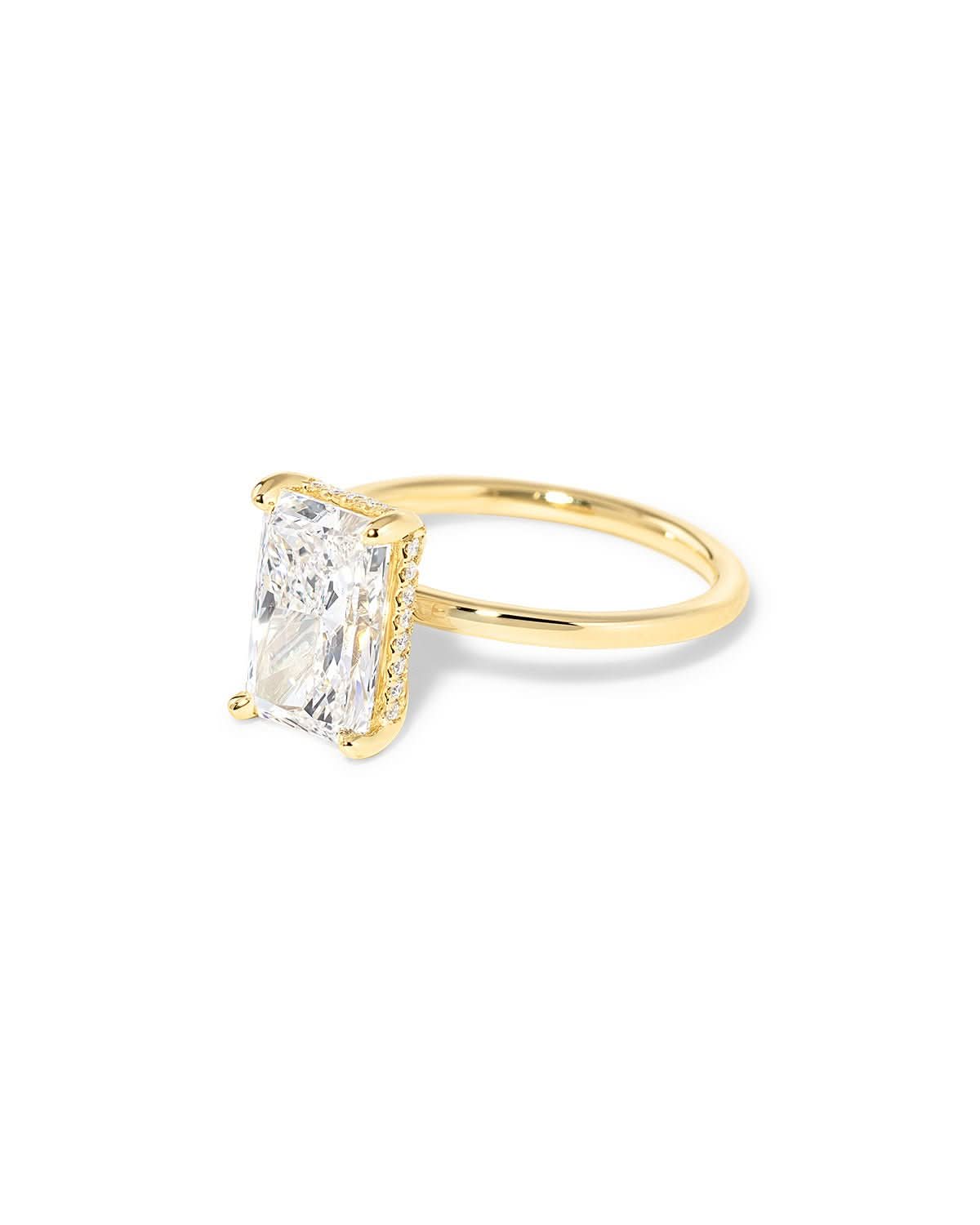 Kayla Radiant High Polish - PBD Engagement Rings