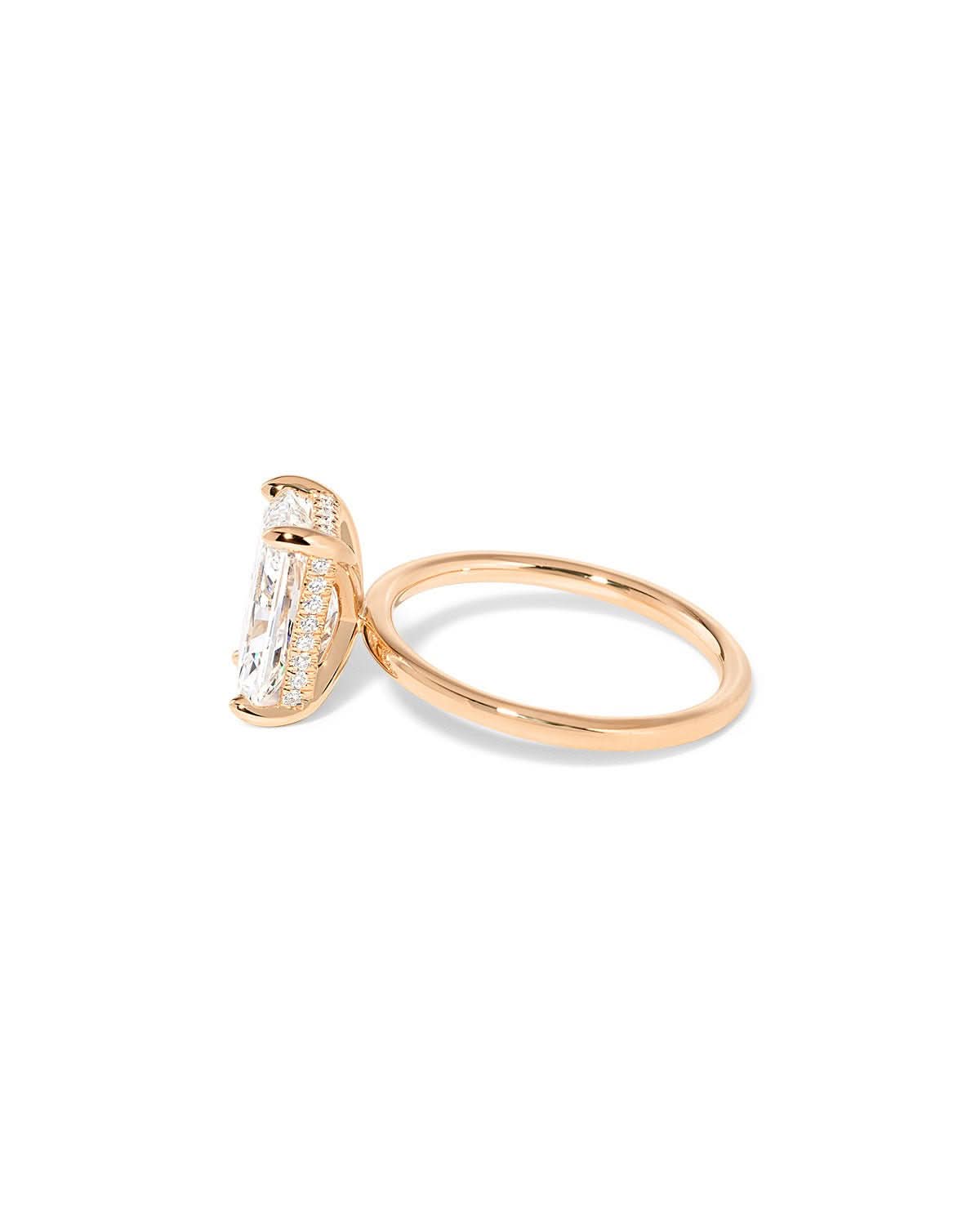 Kayla Radiant High Polish - PBD Engagement Rings