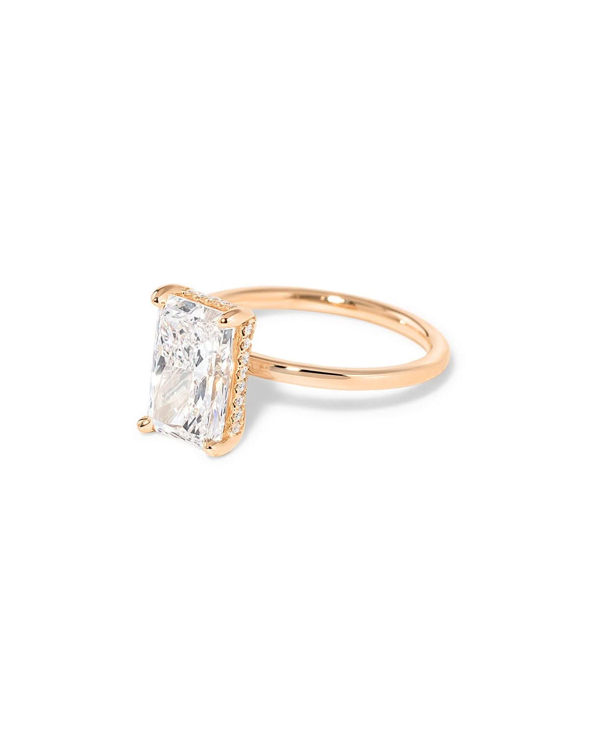 Kayla Radiant High Polish - PBD Engagement Rings