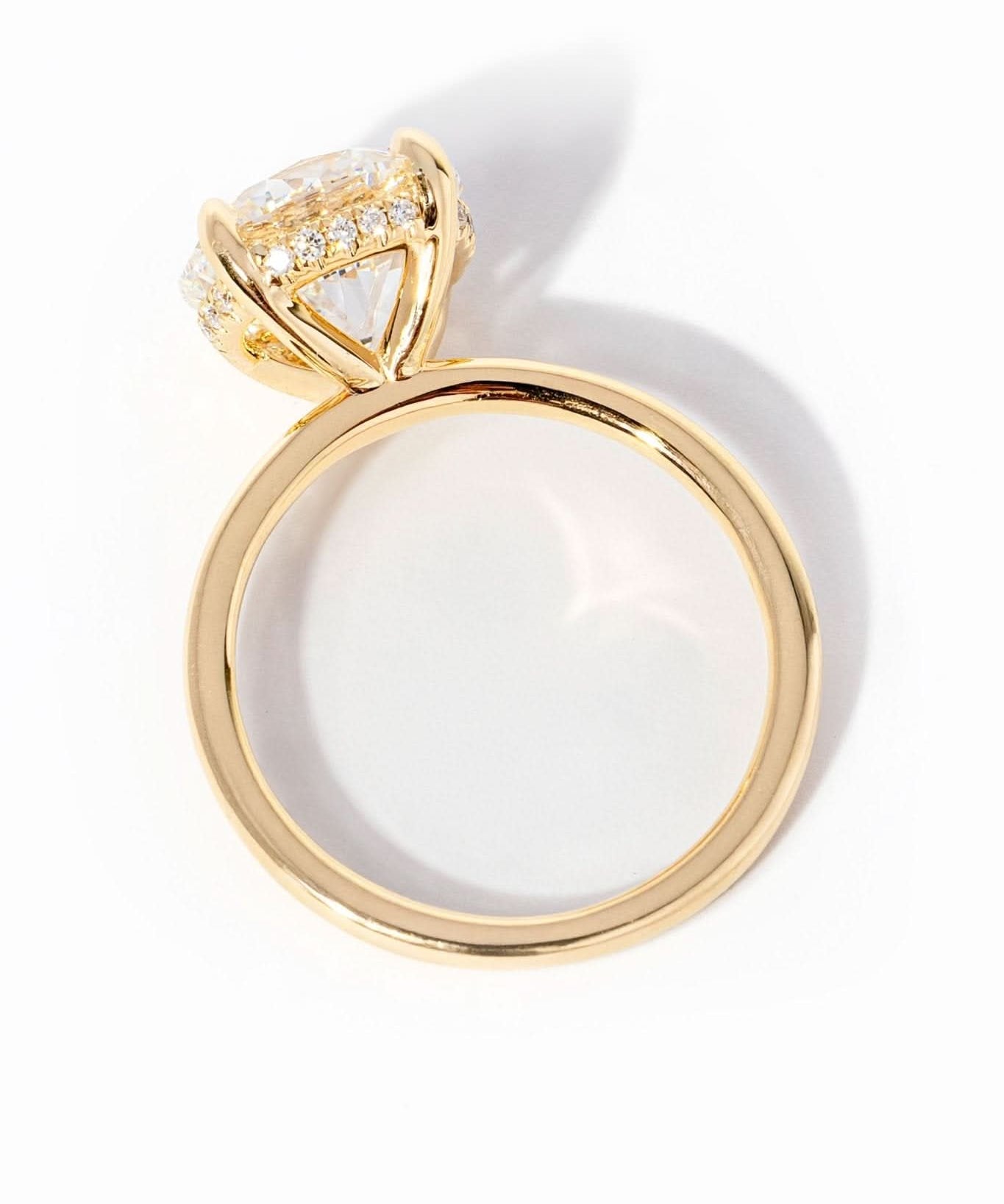 Kayla Round High Polish - PBD Engagement Rings