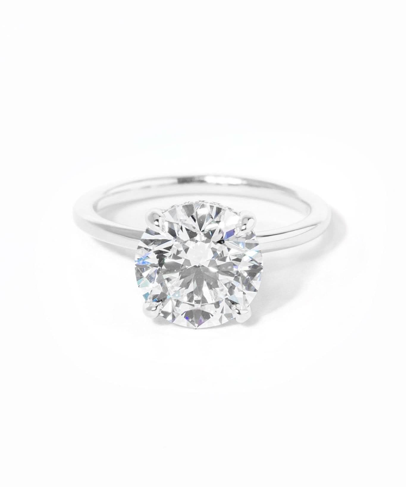 Kayla Round High Polish - PBD Engagement Rings