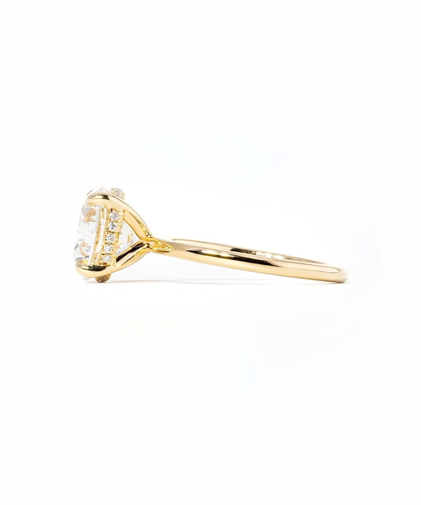 Kayla Round High Polish - PBD Engagement Rings